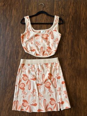 Mable Knit Top/Skirt Set